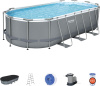 Каркасный бассейн Bestway Power Steel 56710 (549x274x122, с фильтр-насосом)