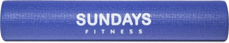 Коврик для йоги и фитнеса Sundays Fitness LKEM-3010 (173x61x0.5см, голубой)