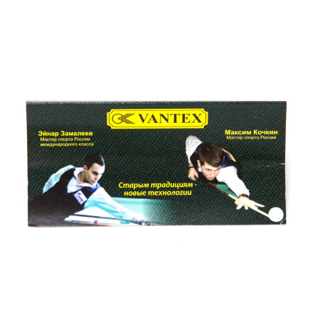 Кий / пирамида 2-pc "Vantex" (падук, черный граб, граб) корона