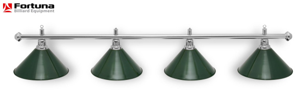 Светильник Fortuna Prestige Silver Green 4 плафона