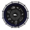 Батут UNIX Line SUPREME GAME 12 ft (blue)