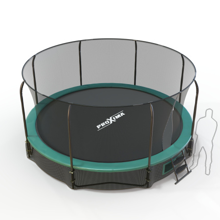 Батут Proxima Premium Dual 427 см, 14FT