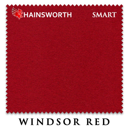 Сукно Hainsworth Smart Snooker 195см Windsor Red