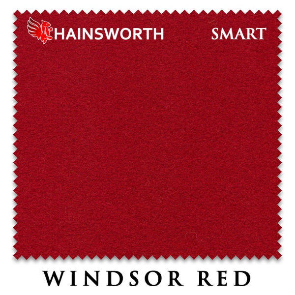Сукно Hainsworth Smart Snooker 195см Windsor Red
