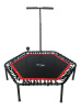 Фитнес -батут SportElite 135см FB-1361 с ручкой и компьютером