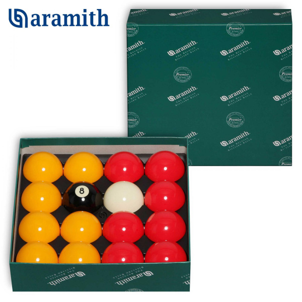 Шары Aramith Casino Red & Yellow 8Pool ø57,2мм