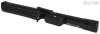 Тубус QK-S Artillery 1x1 матовый черный