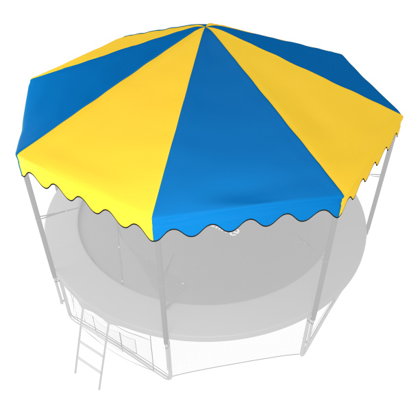 Крыша для батута UNIX Line 12 ft Green/Yellow