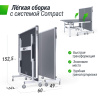 Профессиональный теннисный стол UNIX Line 25 mm MDF (Grey)
