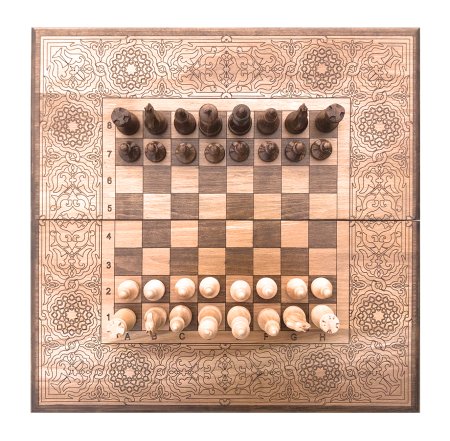 Шахматы + нарды "Модерн 2" 50, Zakaryan