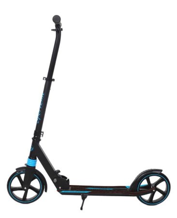 Самокат SportElite SE-700, черный/синий