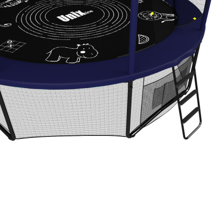 Батут UNIX Line SUPREME GAME 14 ft (Blue)