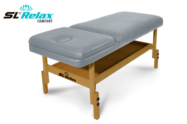 Массажный стол Relax Comfort серая.кожа* (№6)