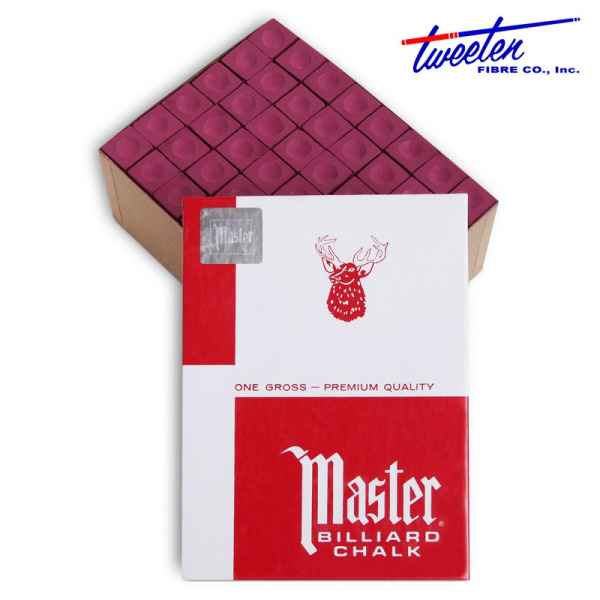 Мел Master Burgundy 144шт.