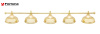 Светильник Crown Golden 5 плафонов