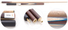 Двухсоставной бильярдный кий для снукера Dynamic Billard "SAK8"3/4+ экстендер