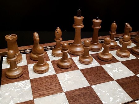 Шахматы "Классика" орех складные