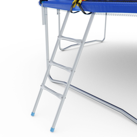 Батут с сеткой DFC PELPO 12ft с лестницей, BLUE