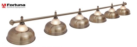 Светильник Fortuna Crown Bronze 6 плафонов