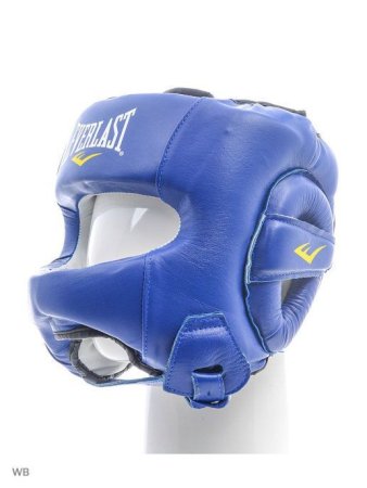 Шлем Everlast Elite Leather Синий L/XL