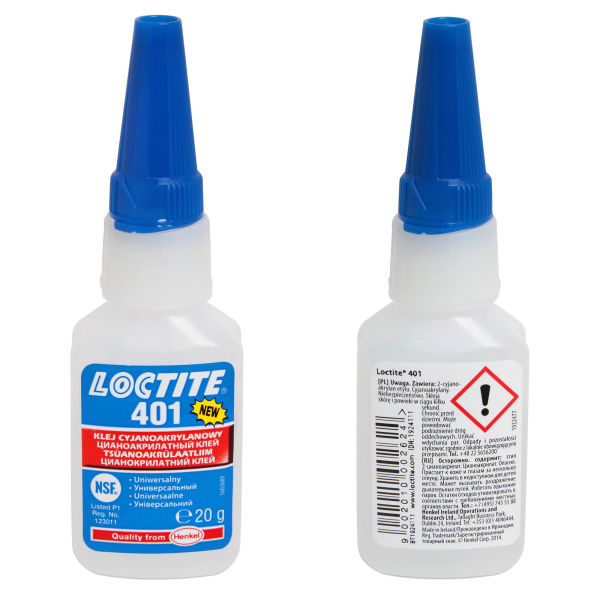 Клей для наклеек Loctite 401 20г 1 шт.