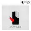 Перчатка Kamui QuickDry красная/черная левая XS
