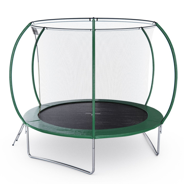 Батут DFC ULTRASPORT 10 ft с внутренней сеткой / лестница в комплекте