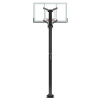 Баскетбольная стойка стационарная UNIX Line B-Stand-PC 72"x42" R45 H230-305 см