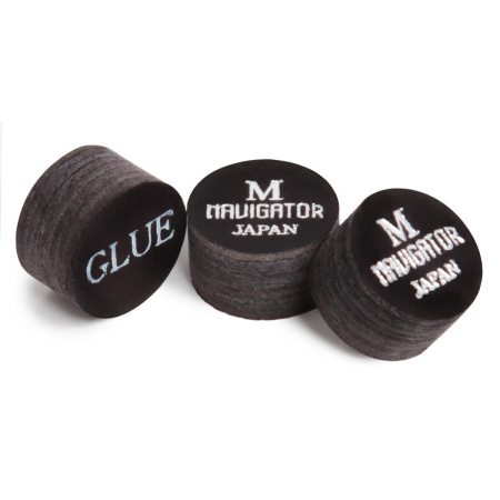Наклейка для кия Navigator Black Snooker ø11мм Medium 1шт.