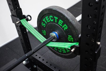 Стойки с горизонтальной скамьей для жима лежа STECTER и страховочная система "Стропа" L600 (к-кт)
