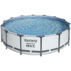 Каркасный бассейн Bestway Steel Pro Max 56950 (427x107см, с фильтр-насосом, лестницей и тентом)