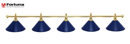 Светильник Fortuna Prestige Golden Blue 5 плафонов