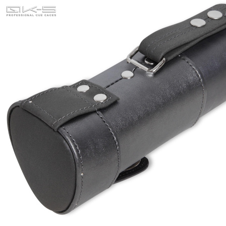 Тубус QK-S Musketeer 1x1 с отделением для удлинителя серый металлик