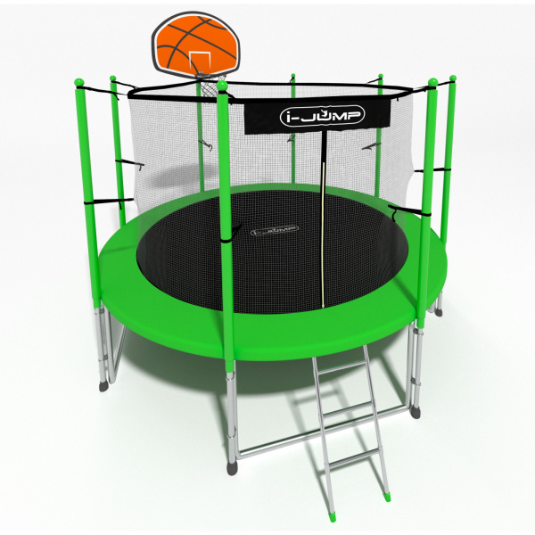 Батут i-Jump Basket 16ft green