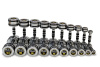 Комплект хромированных гантелей 10 пар от 1 до 10 кг Hasttings Digger HD51D5B-1-10