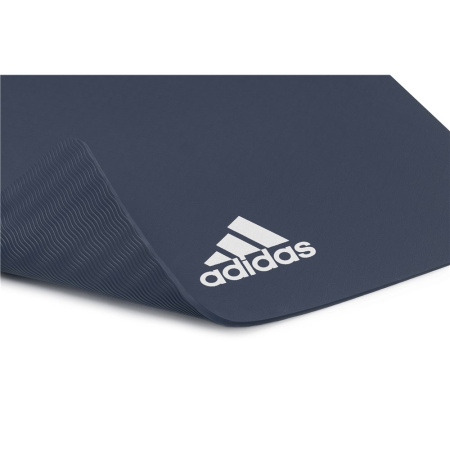 Коврик (мат) для йоги Adidas, цвет голубой