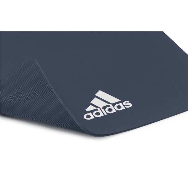 Коврик (мат) для йоги Adidas, цвет голубой