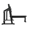 Скамья для жима горизонтальная BRONZE GYM PARTNER AL-304L