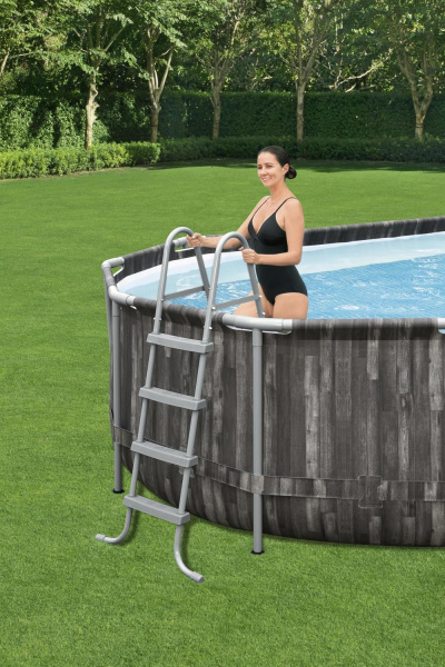 Каркасный бассейн Bestway Power Steel 5611T (732x366x122, с фильтр-насосом)