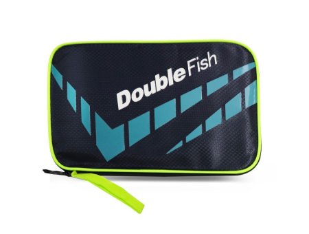 Чехол для ракетки Double Fish J03B голубой