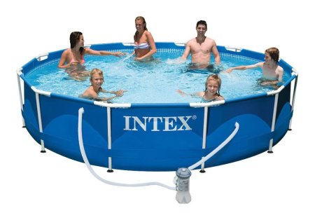 Каркасный бассейн Intex Metal Frame / 56996/28212 (366x76)
