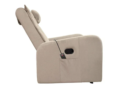 Кресло-реклайнер механический с массажем FUJIMO COMFORT CHAIR F3005 FMF Ваниль (Sakura 4)