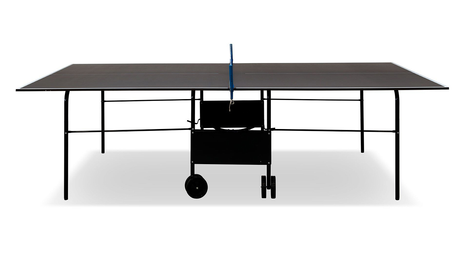 Теннисный стол всепогодный "Standard Pro Outdoor" (коричневый) с сеткой