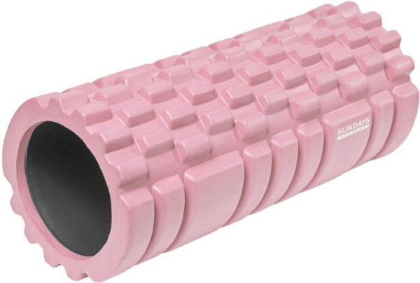 Валик для фитнеса массажный Sundays Fitness IR97435B (розовый)