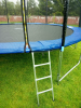 Батут Atlas Sport 435 см (14ft) PRO (усиленные опоры) BLUE