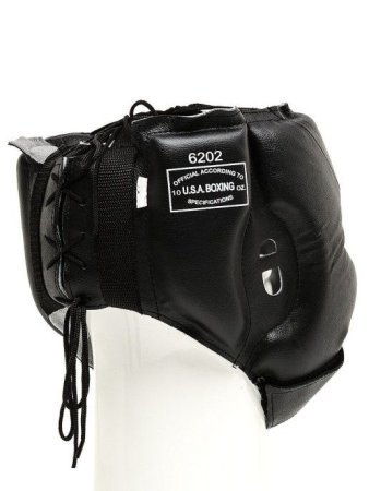 Шлем с защитой щек Everlast USA Boxing Cheek Черный S