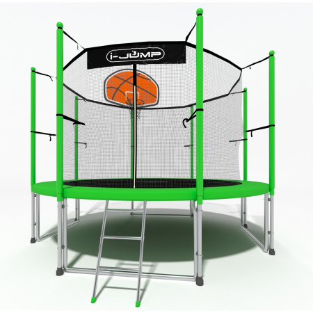 Батут i-Jump Basket 12ft green