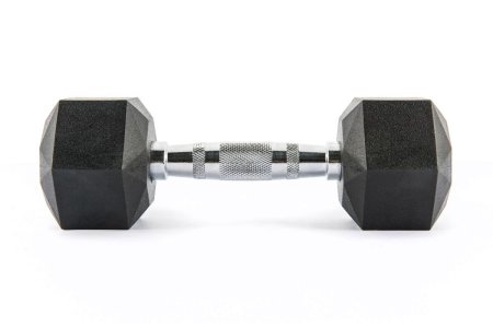 Комплект обрезиненных октагональных гантелей 5 пар от 10 до 20кг UFC Octagon Dumbbell