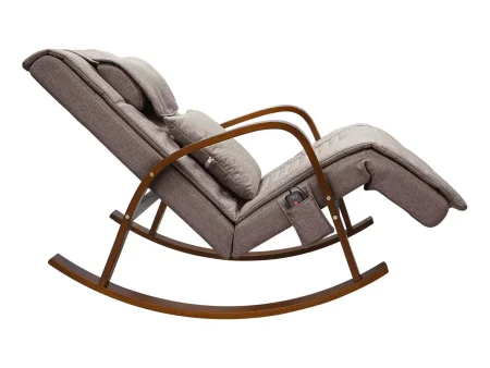 Массажное кресло качалка FUJIMO F2002 МСX Time2Chill Latte (Tailor 3) Вишня