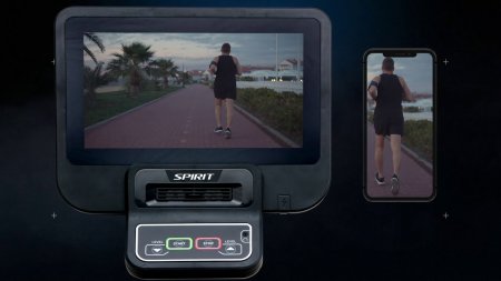 Велотренажер SPIRIT CR800ENT+